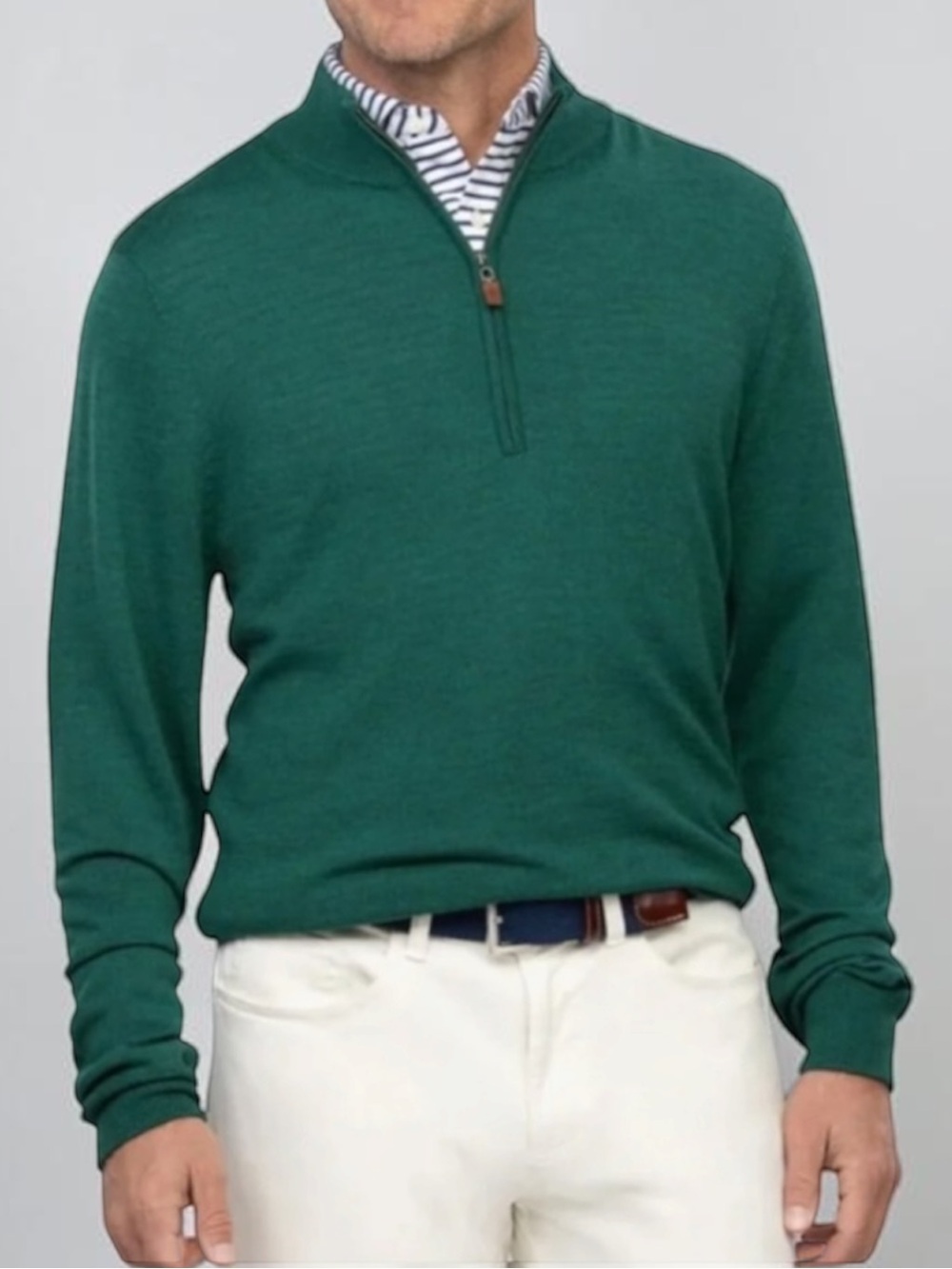 Turtleson Extra Fine Merino Wool Quarter Zip